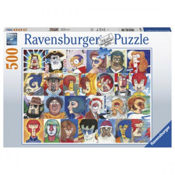 Ravensburger: Puzzle 500 db - Arcok