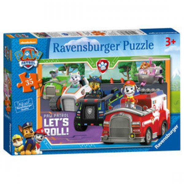 Ravensburger: Puzzle 35 db - Mancs Őrjárat