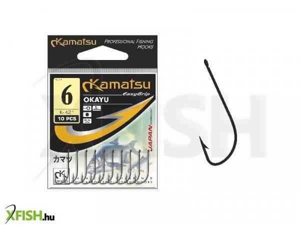 Kamatsu Okayu 16 Blnr Füles Match Horog Black Nickel 10 db/csomag