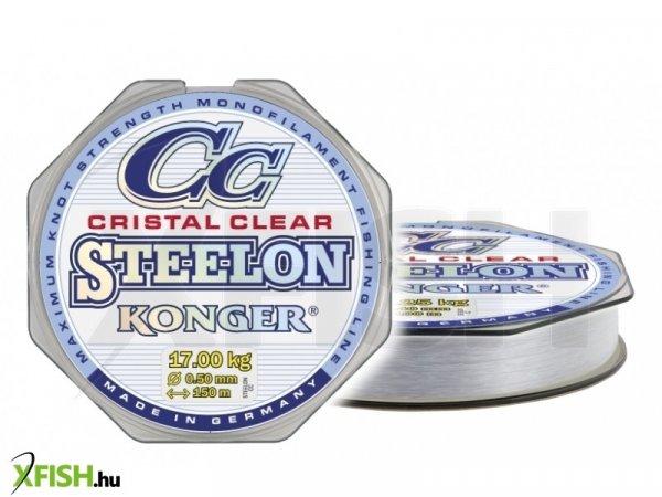 Konger Steelon Cc Cristal Clear Monofil Zsinór 100m 0,12mm 2,6Kg