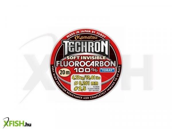 Kamatsu Techron 100% Soft Invisible Fluorocarbon Előkezsinór 0,128 mm 20 m
1,75 kg