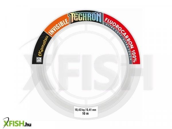 Kamatsu Techron 100% Hard Spinning Invisible Fluorocarbon Előkezsinór 0,50 mm
10 m 15,18 kg