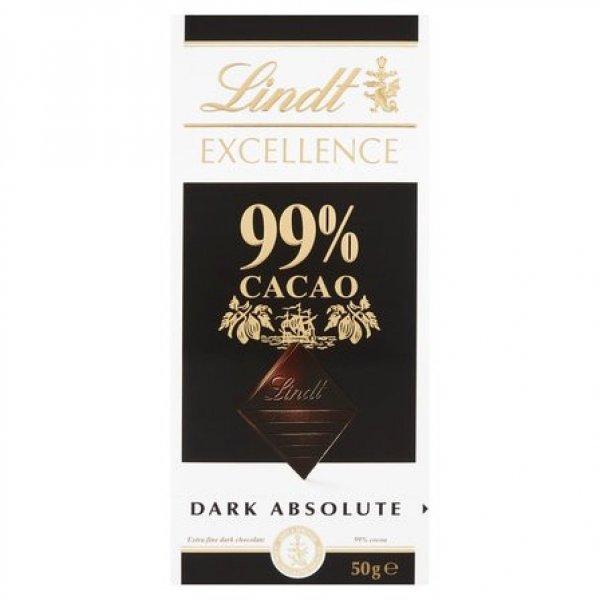 LINDT EXCELLENCE ÉTCSOKOLÁDÉ 99%