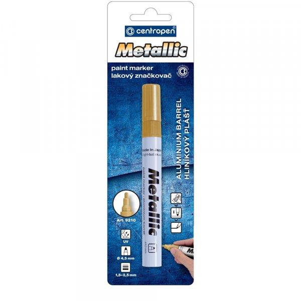 Lakkmarker 1,5-2,5mm, kerek hegy Centropen 9210 arany