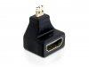 DeLock Adapter High Speed HDMI with Ethernet - micro D male 