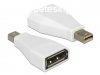 DeLock Adapter mini Displayport 1.2 male > Displayport fe