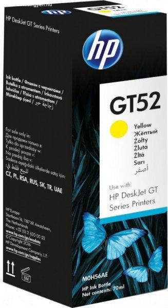 HP GT52 Yellow tintapatron