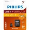 Philips 128GB microSDXC Class10 UHS-I U1 + adapterrel
