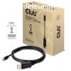 Club3D MiniDisplayPort to DisplayPort 1.4 HBR3 Cable M/M 2m