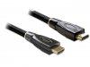 DeLock HDMI + Ethernet male/male sszekt kbel Premium 3m