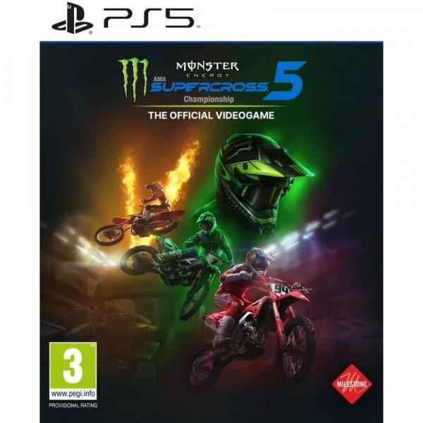 Milestone Monster Energy Supercross 5 The Official Videogame (PS5)