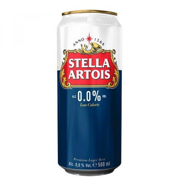 Stella Artois alkoholmentes 0,5l dobozos /24/