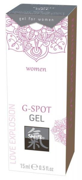 HOT Shiatsu G-Spot - G-pont stimuláló intim gél (15ml)