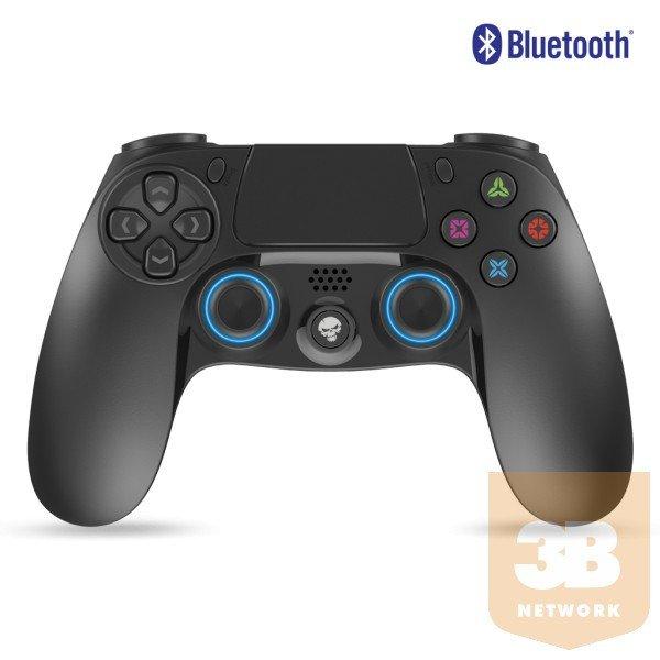 Spirit of Gamer Gamepad Vezeték Nélküli - XGP Bluetooth PS4 (USB, Vibration,
PC/PS4/PS3 kompatibilis, fekete-kék)