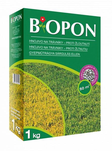 Biopon gyep sárgulás elleni növénytáp 1 kg