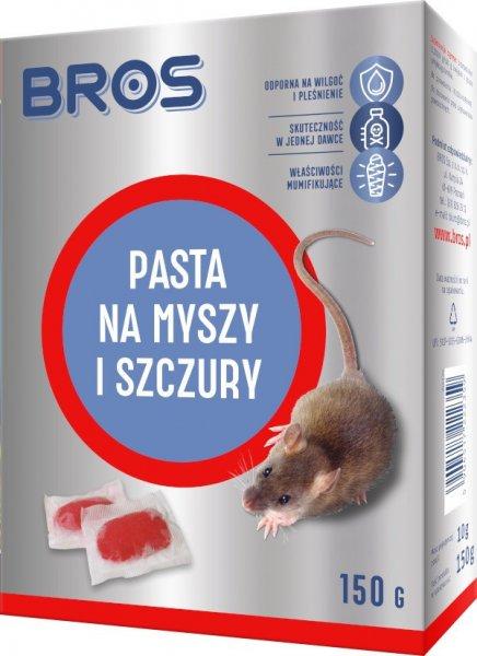 Bros rágcsálóírtó pép 150g 29ppm