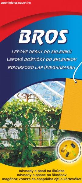 Bros Rovarfogó lap kertbe-üvegházakba 10 db