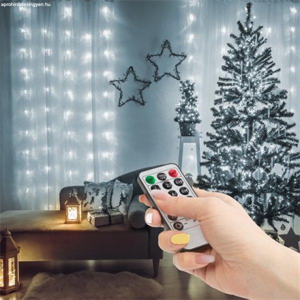 Family Decor LED FÉNYFÜGGÖNY 3X1 M HIDEGFEHÉR 58904B