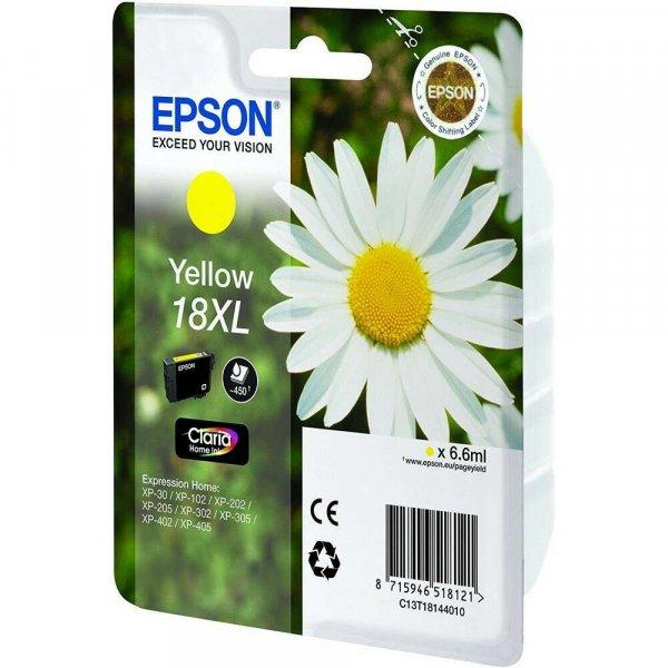 EPSON T1814 6,6ml 18XL sárga eredeti tintapatron