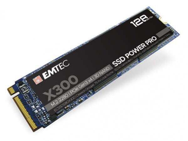 EMTEC SSD (belső memória), 128GB, M2 NVMe, 1500/500 MB/s, EMTEC 