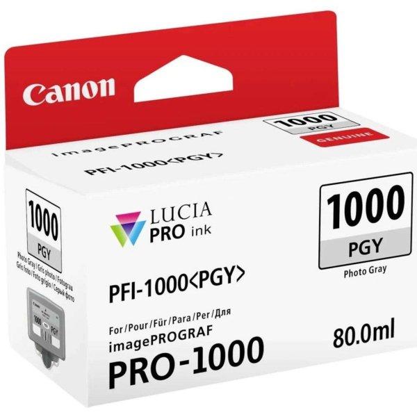 Canon PFI-1000 PGY tintapatron Eredeti Fotó szürke