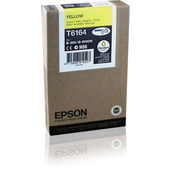 Epson T6164 Tintapatron Yellow 3.500 oldal kapacitás, C13T616400