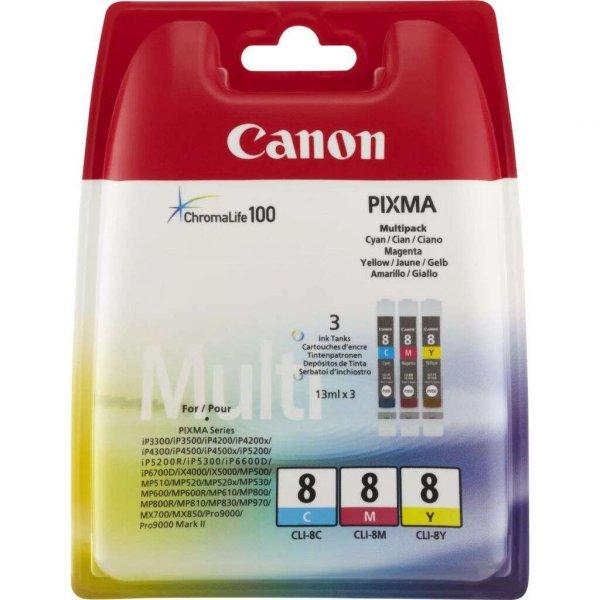 Canon CLI-8 C/M/Y tintapatron csomag (0621B029)