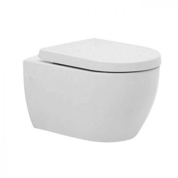 CeraStyle CITY porcelán fali WC - perem nélküli - rejtett szerelésű - mély
öblítésű