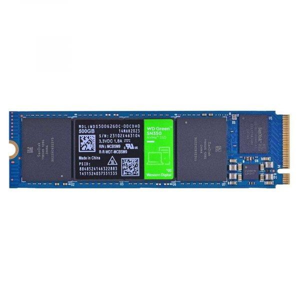 Western Digital Green SN350 M.2 500 GB PCI Express 3.0 TLC NVMe Belső SSD