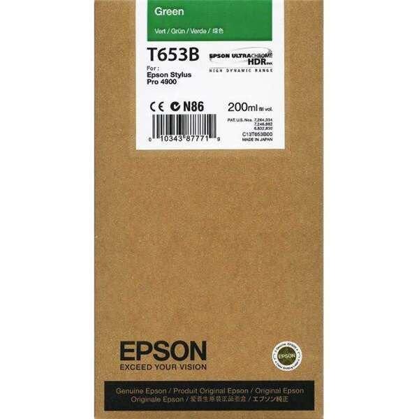 Epson T653B Eredeti Tintapatron Zöld