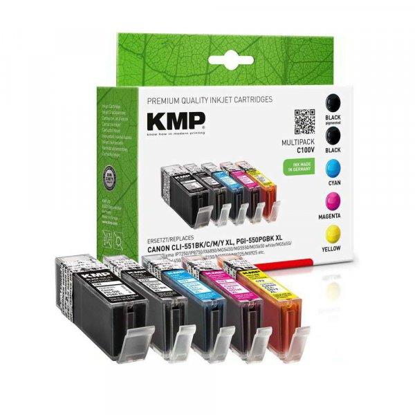 KMP (Canon PGI-550 / CLI-551XL) Tintapatron Multipack