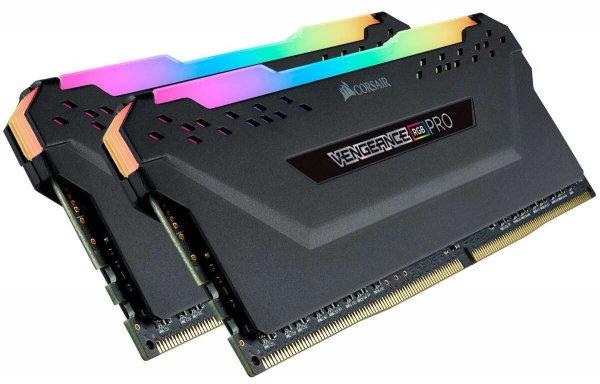 Corsair 32GB /3600 Vengeance RGB PRO Black DDR4 RAM KIT (2x16GB)
