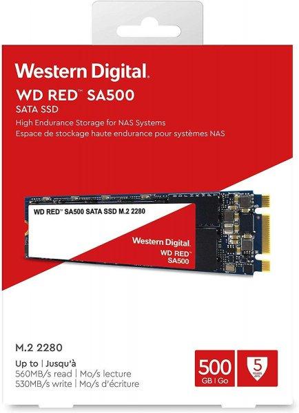 Western Digital 500GB Red SA500 M.2 SATA3 SSD