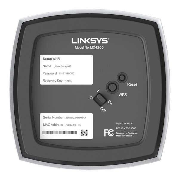 Linksys MX8400-EU Tri-Band Mesh WiFi rendszer (2 db)