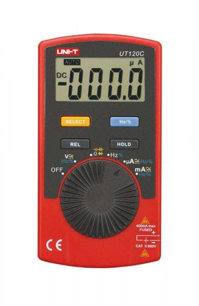 Uni-T UT120C digitális multiméter, Piros/Fekete