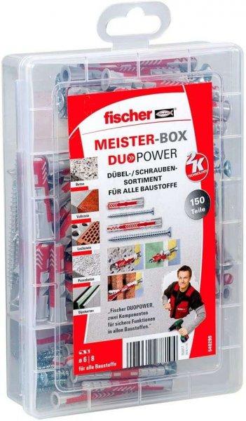 Fischer Meister-Box DUOPOWER Dübelkészlet (150 db/csomag)