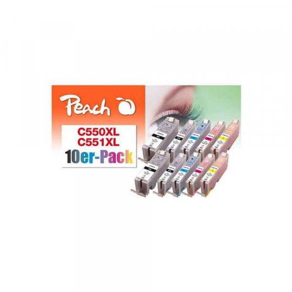 Peach (Canon PGI-550XL / CLI-551XL) Tintapatron Multipack 10db