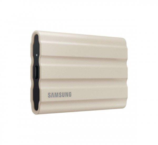 Samsung 1TB T7 Shield USB 3.2 Gen.2 Külső SSD - Bézs