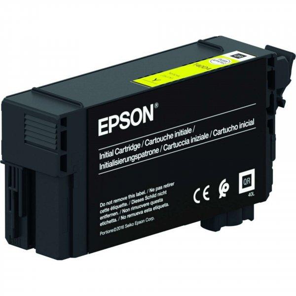 Epson T40C4 Yellow tintapatron eredeti C13T40C440 26ml