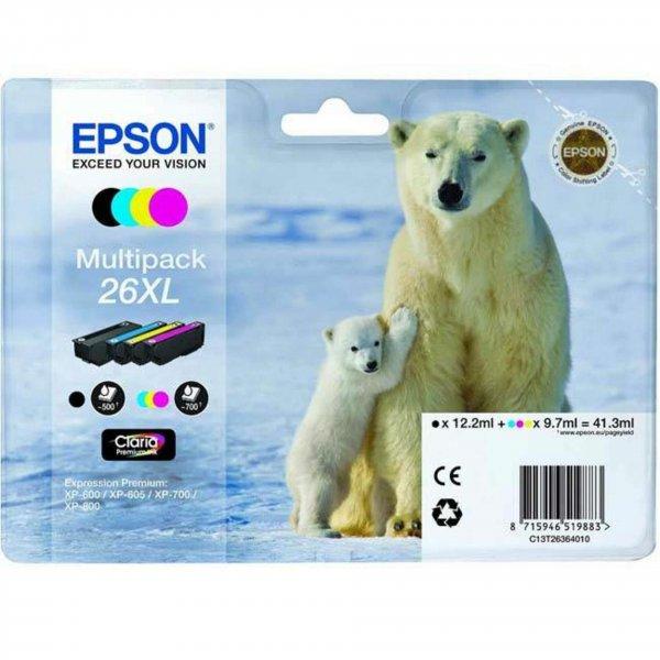 Epson T2636 (26XL) Multipack tintapatron C13T26364010
