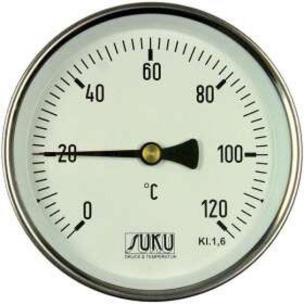 Bimetál hőmérő 100/0+120°C/150mm