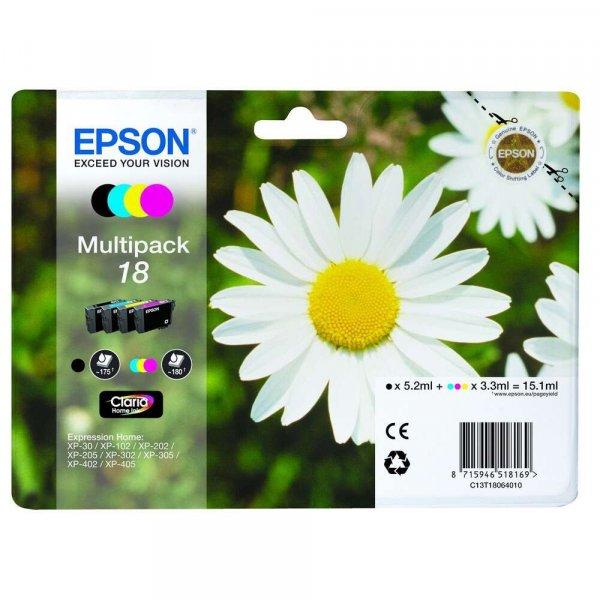 Epson Claria Home négyszínű tintakészlet (C13T18064012)
