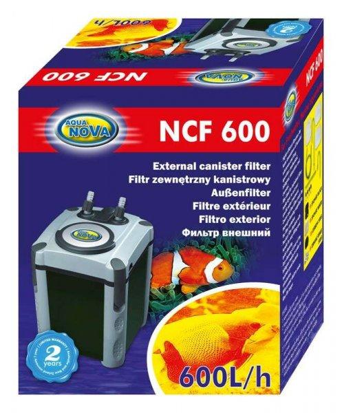 AQUA NOVA külső szűrő NCF-600 töltettel 60-150l-ig 600 l/h