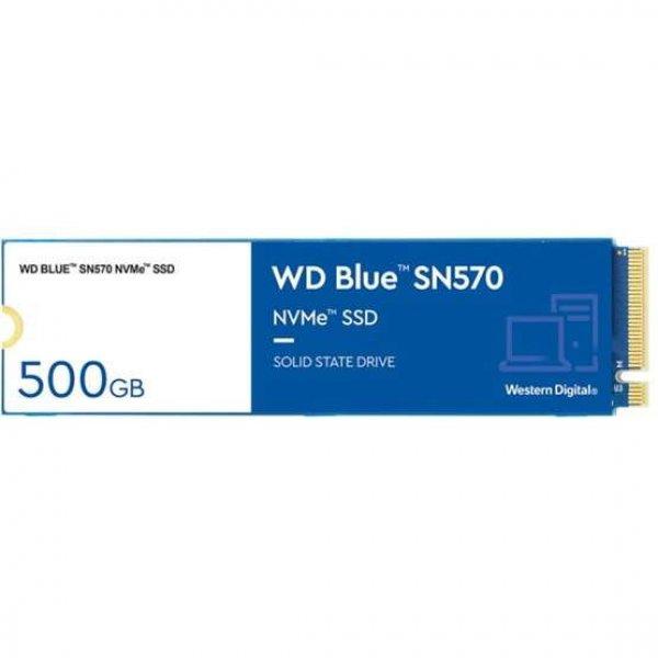 SSD WD 500GB Blue SN570 M.2 2280 PCIe Gen 3 x4 NVMe