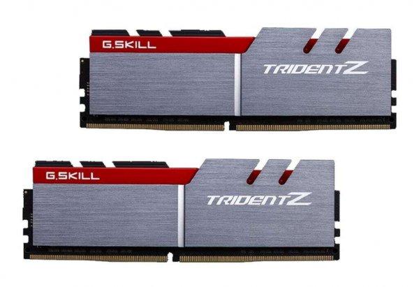 G.SKILL 16GB DDR4 3200MHz Kit(2x8GB) Trident Z Silver/Red
