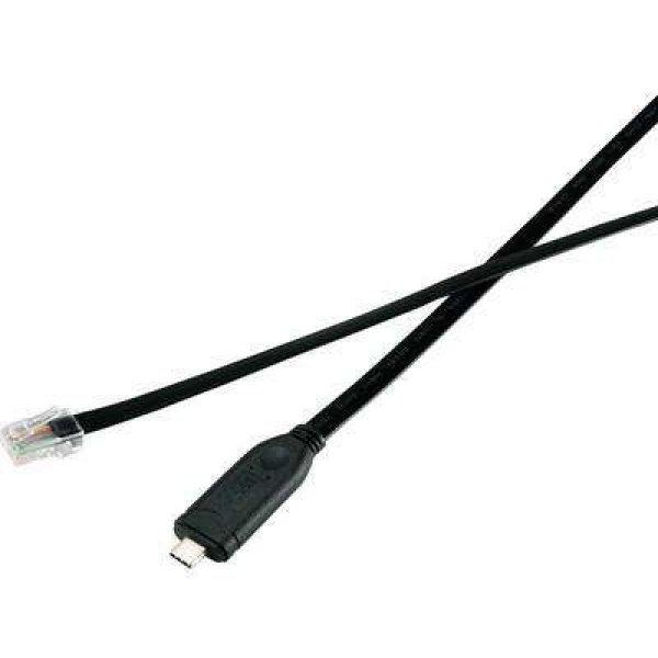 Renkforce USB-C Csatlakozókábel [1x USB-C™ dugó - 1x RJ45 dugó, 8p8c] 1.80
m Fekete