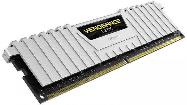 16GB 2666MHz DDR4 RAM Corsair Vengeance LPX White CL16 (2x8GB)
(CMK16GX4M2A2666C16W)