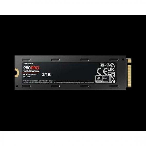 SSD Samsung 2TB 980 PRO M.2 2280 PCIe 4 x4 NVMe hűtőbordákkal