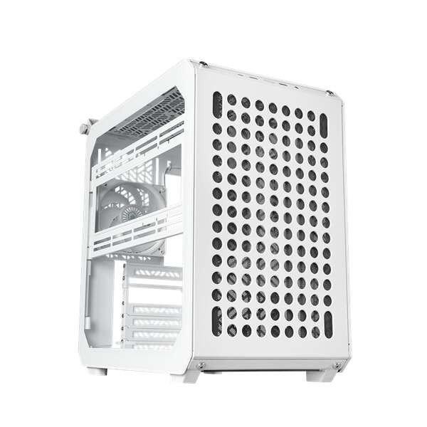 Cooler master ház mid atx qube 500 flatpack white edition, 1db ventilátorral,
tápegység nélkül, fehér Q500-WGNN-S00