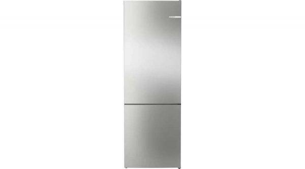 Bosch KGN492IDF szabadonálló kombinált hűtő, 203 cm, 70 cm széles,  inox,
NoFrost, vitafresh XXL